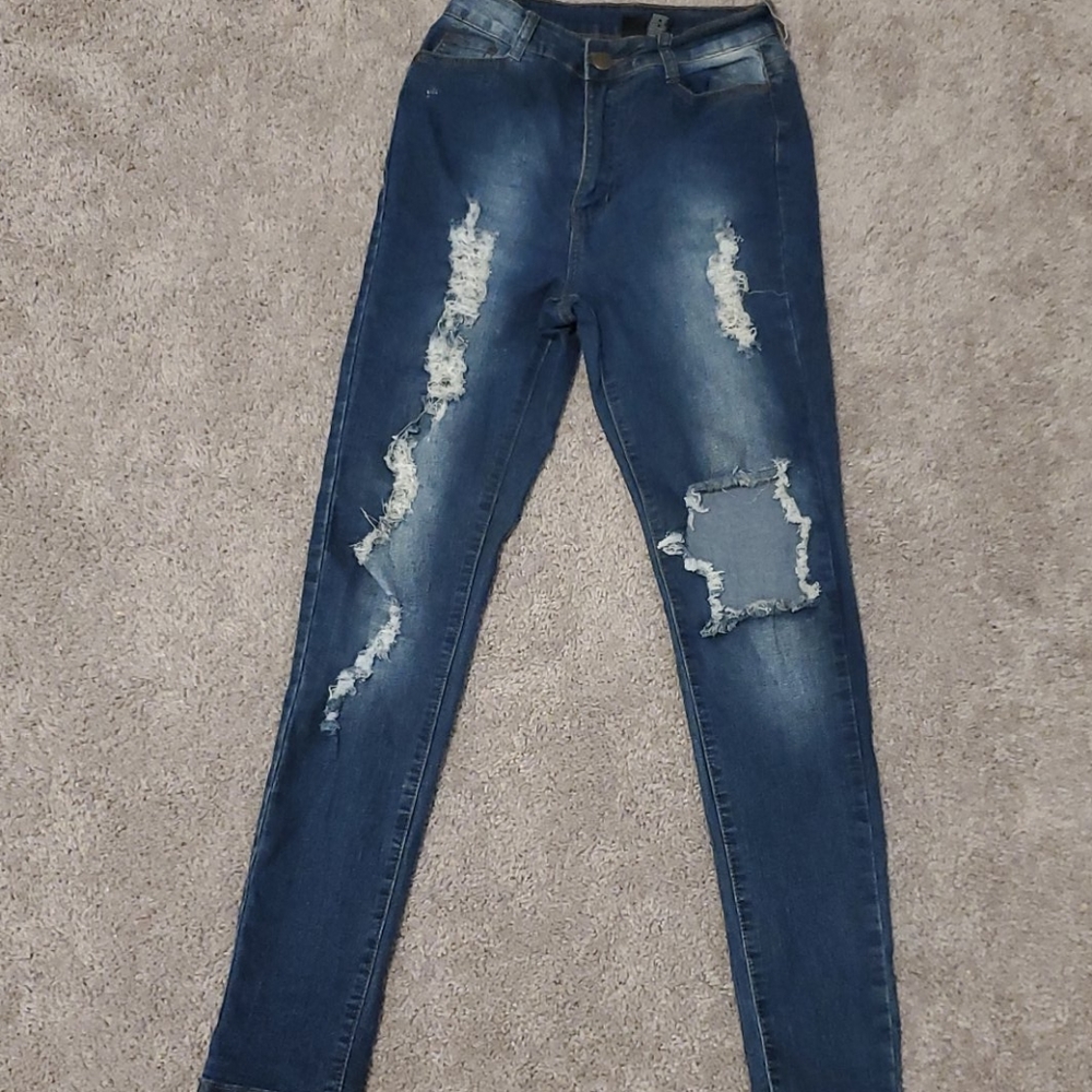 Distressed Jeans